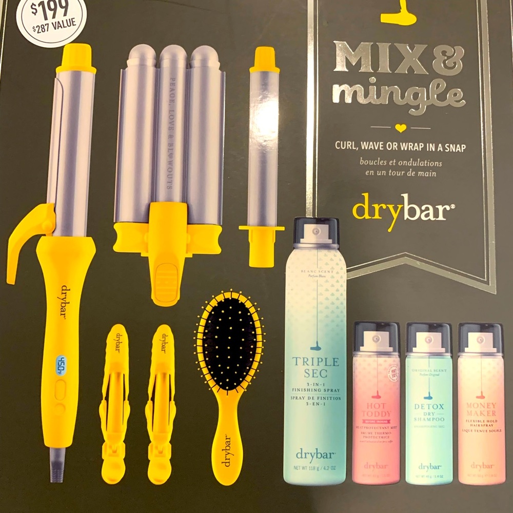 Dry Bar Mix and Mingle styling set